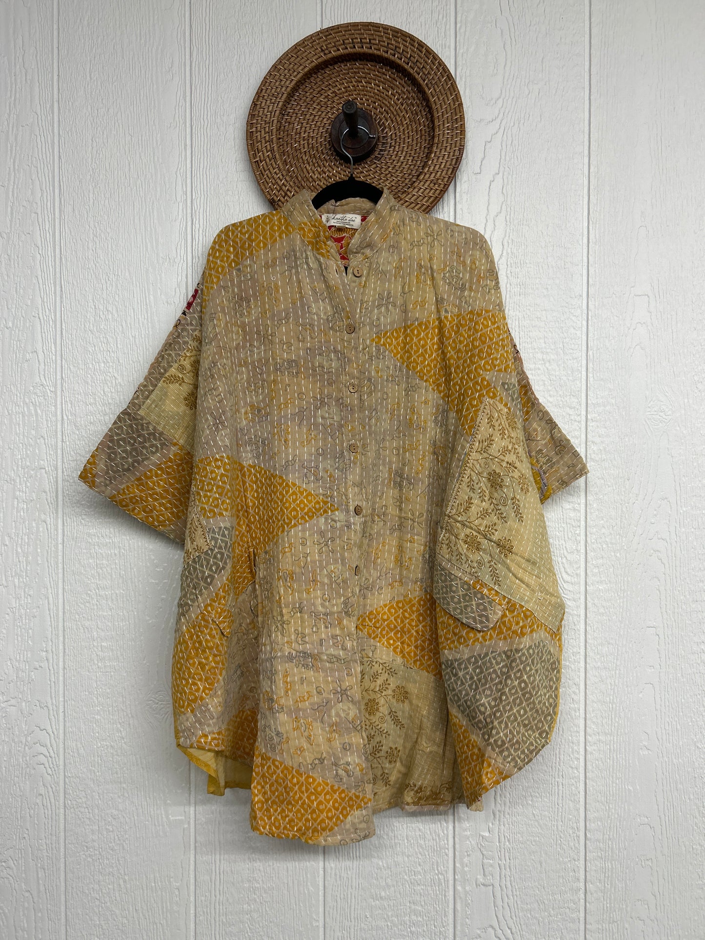 Pareo Kantha Free To Be Button-Down 0426 045