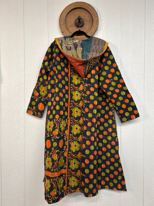 Fine Kantha Rising Sun Coat 1125 183