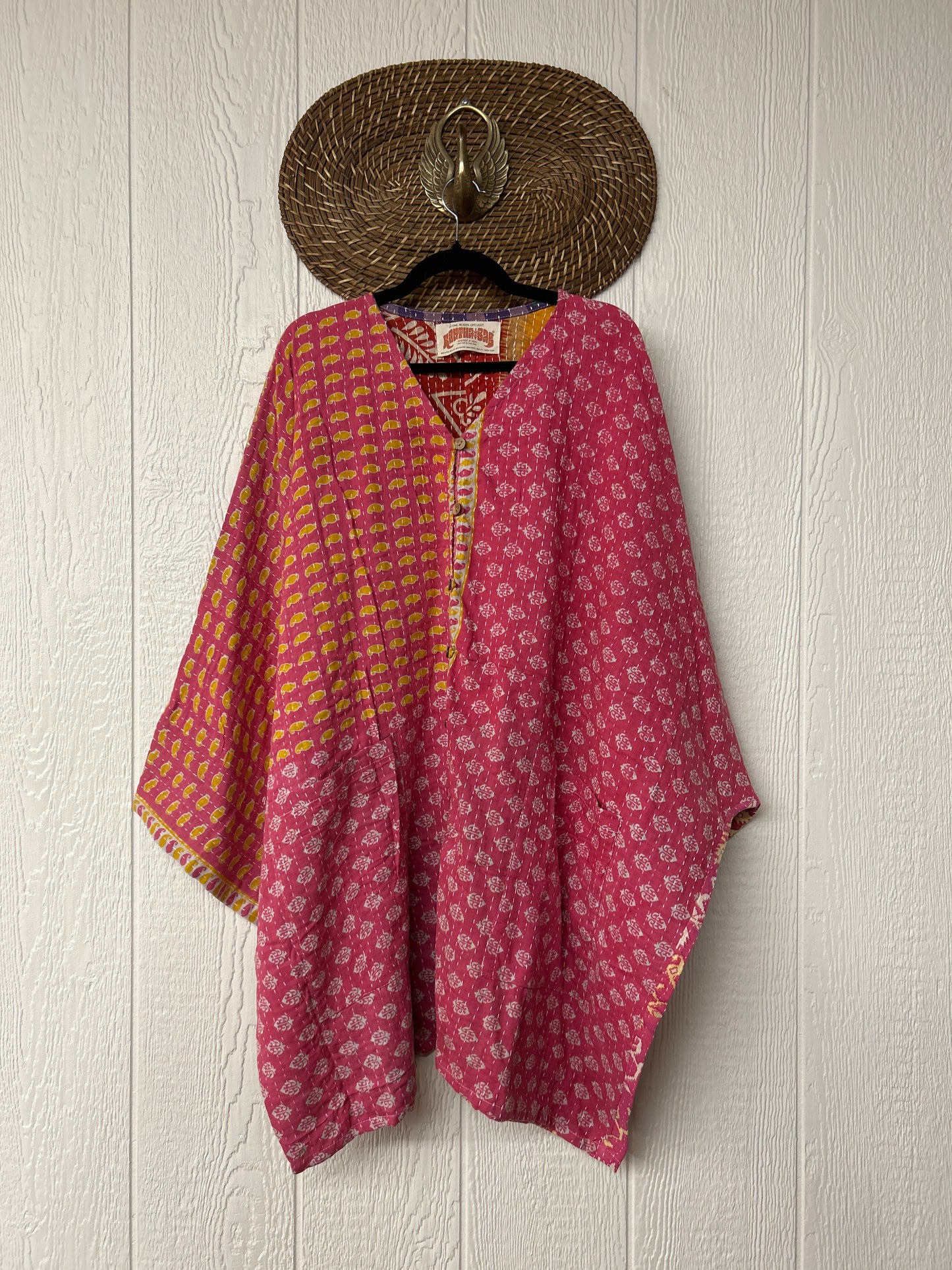 Pareo Kantha Gaia Button-Down Kimono 0126 025