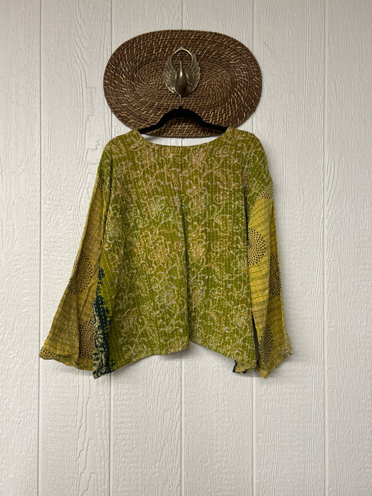 Pareo Kantha Wanderer Pocket Crop Top 0226 138