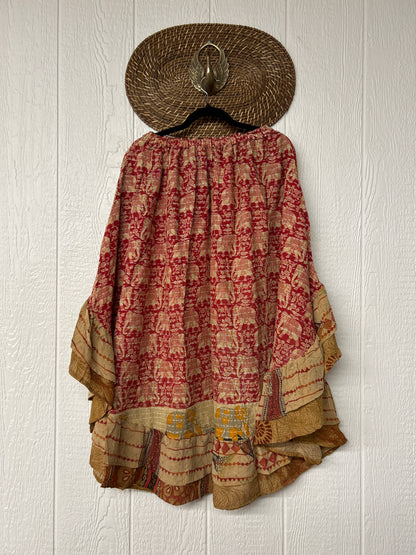 Pareo Kantha Wild Rose Skirt 0426 048