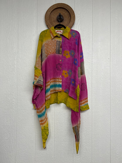 Crepe Sari Nirvana Button Down 1125 185