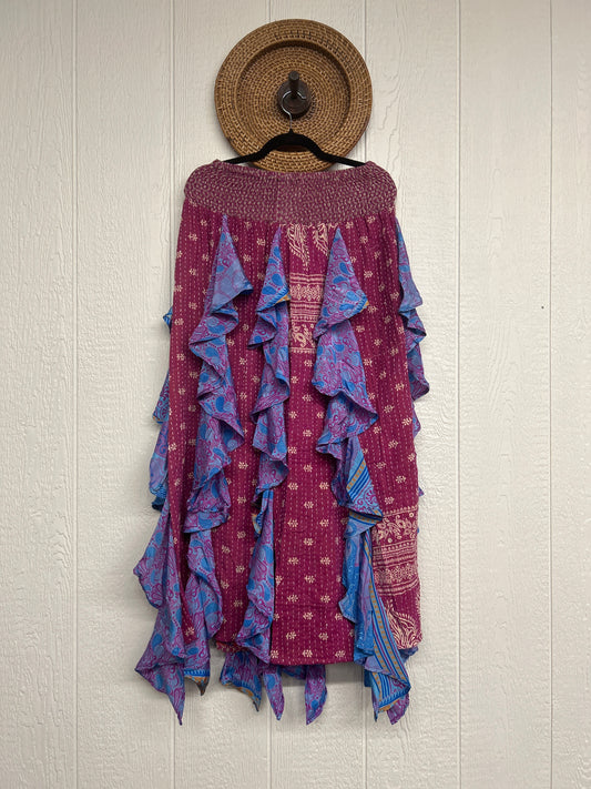 Pareo Kantha Willow Maxi Skirt 0826 027