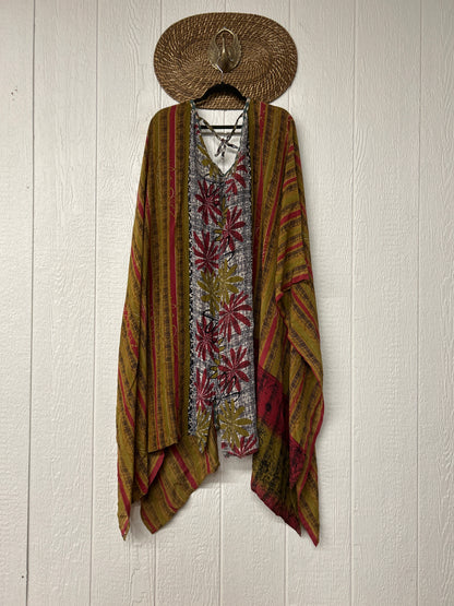 Crepe Sari Orchid Kimono 0626 101