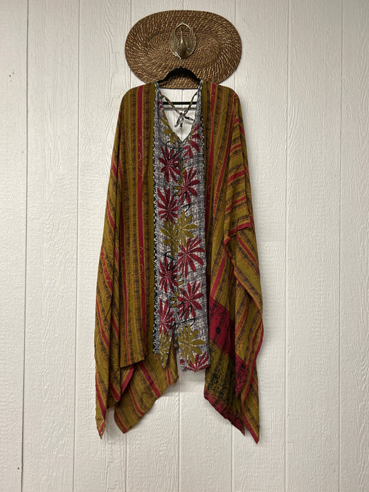 Crepe Sari Orchid Kimono 0626 101