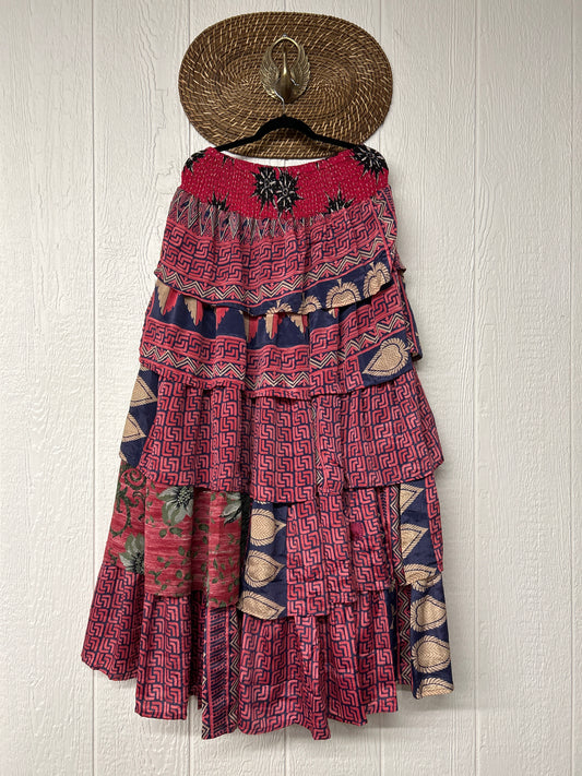 Rasgulla Sari Venus Ruffle Maxi 1125 024