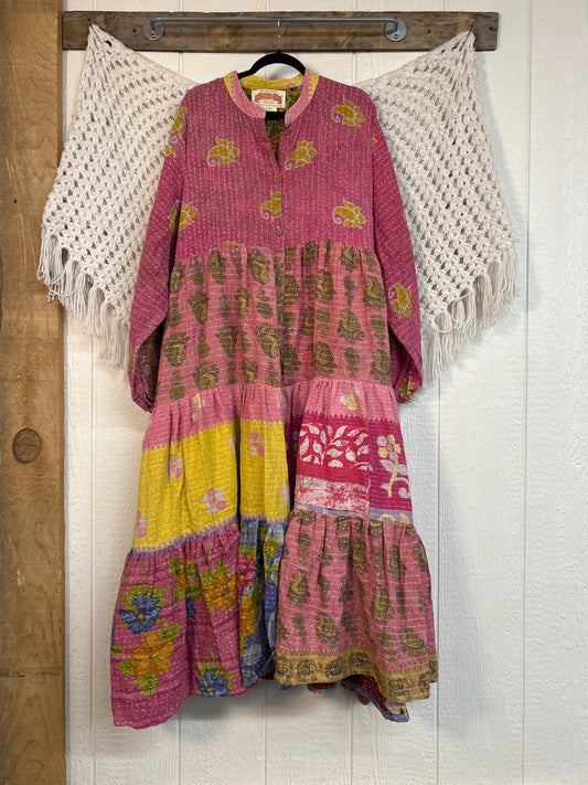 Pareo Kantha Luminous Maxi Dress 0126 247
