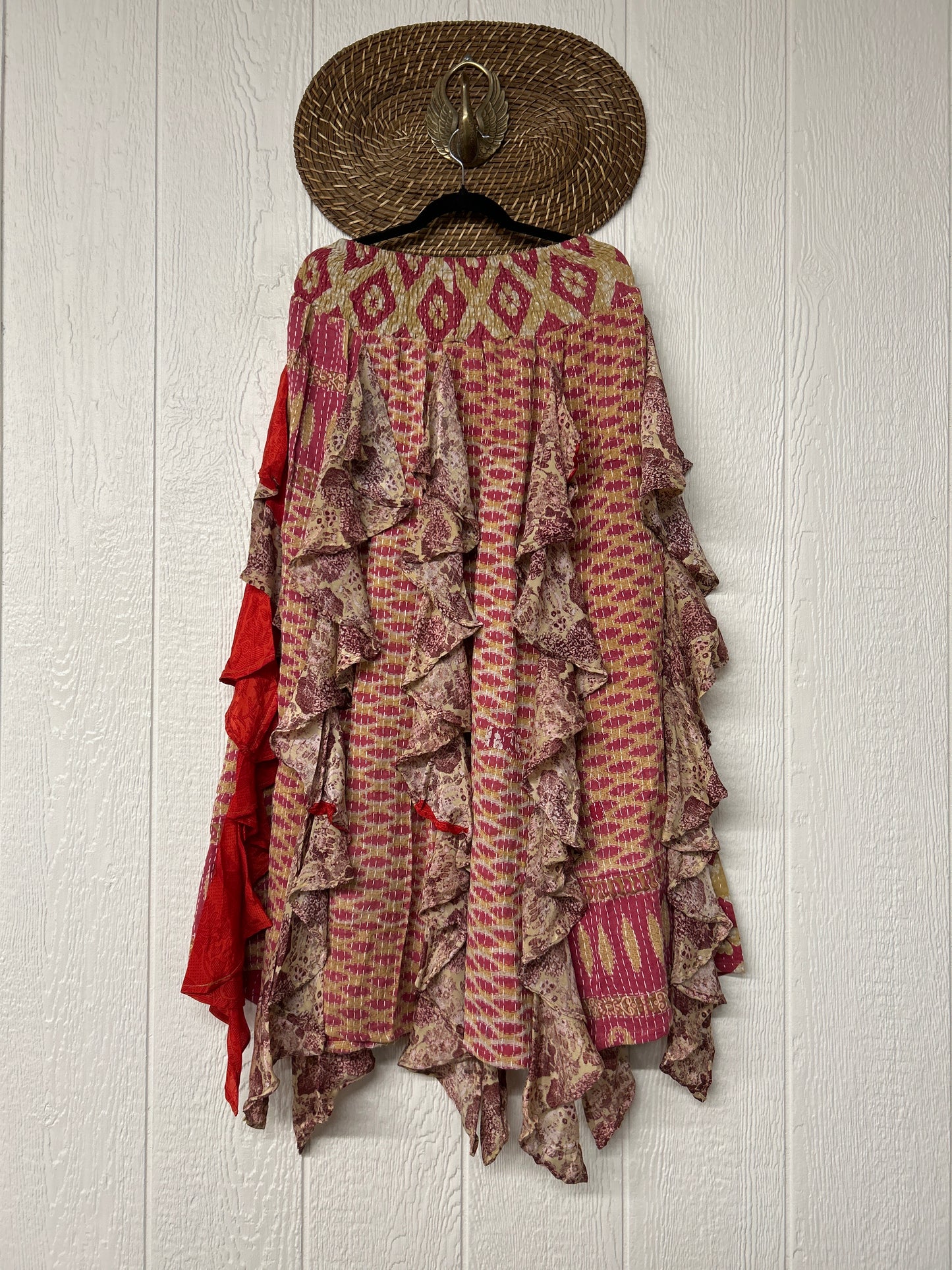 Pareo Kantha Willow Maxi Skirt 0826 108