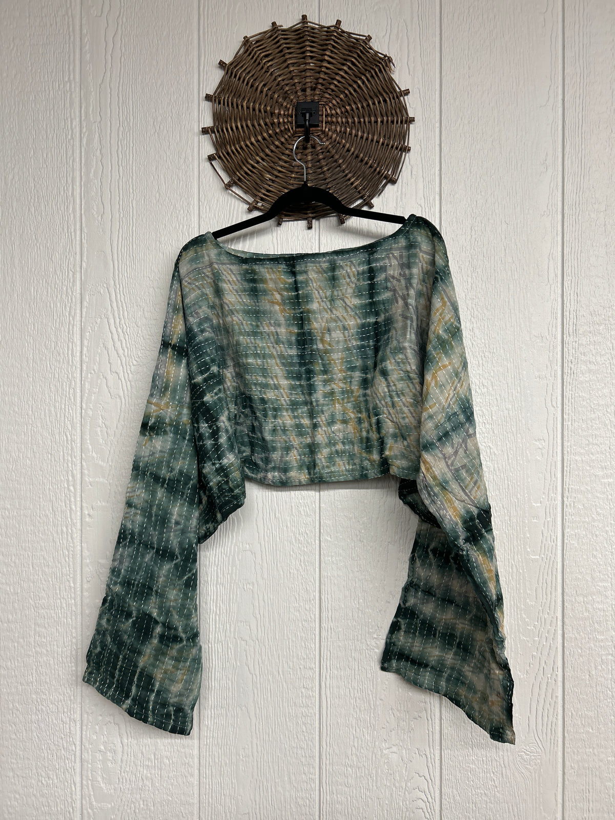 Pareo Kantha Abundance Crop Top 1026 023