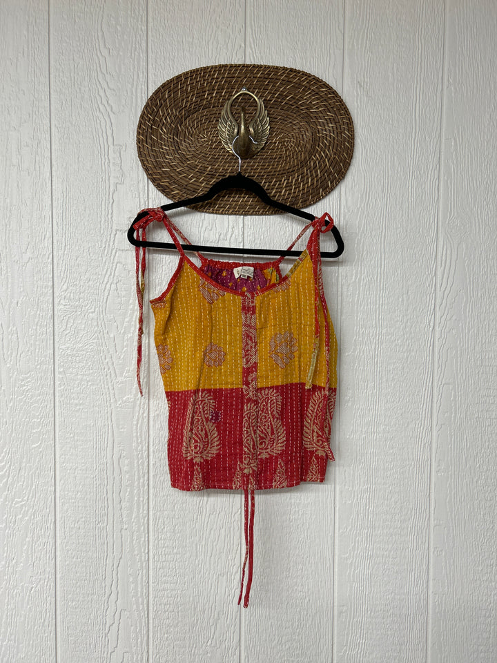 Kantha Butterfly Tank Top 0525 206