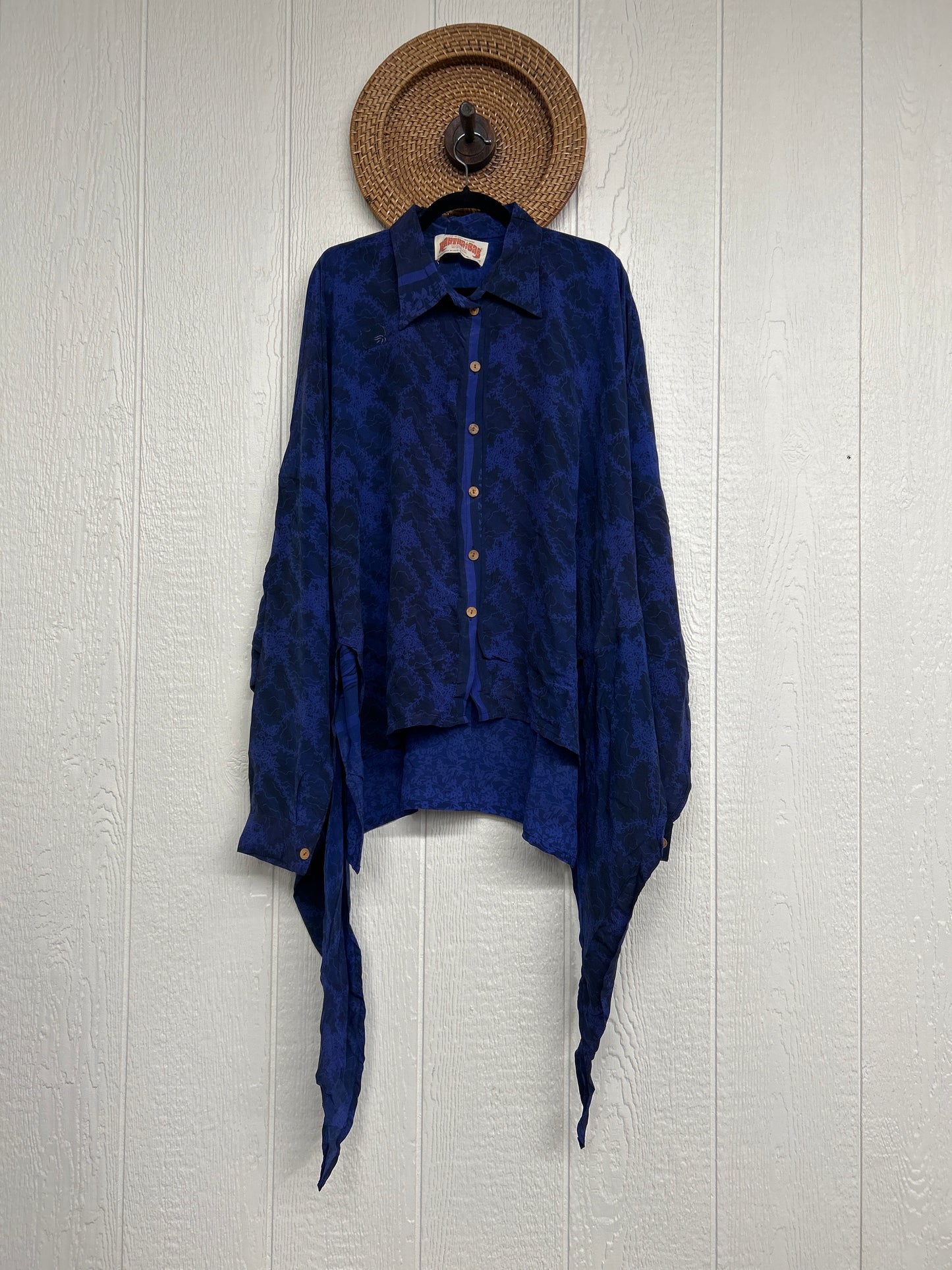 Crepe Sari Nirvana Button Down 1125 191