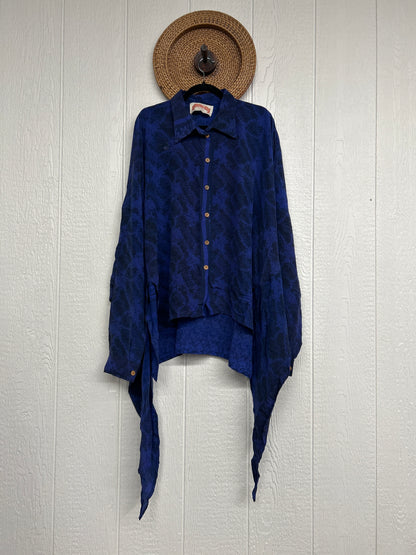 Crepe Sari Nirvana Button Down 1125 191