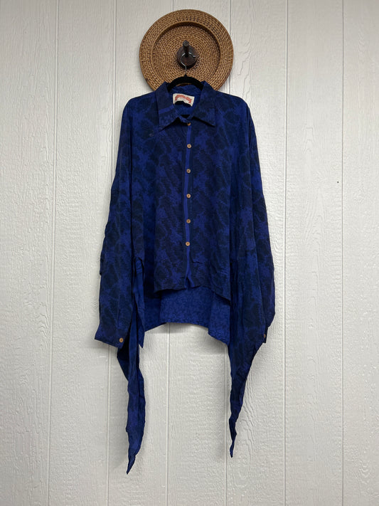 Crepe Sari Nirvana Button Down 1125 191