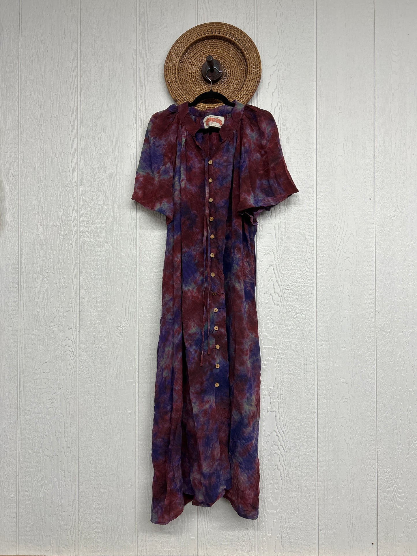Crepe Sari Summer Woodstock Duster 0626 031