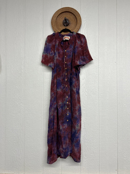 Crepe Sari Summer Woodstock Duster 0626 031