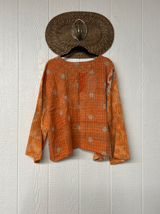 Pareo Kantha Wanderer Pocket Crop Top 0226 247
