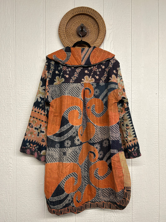 Fine Kantha Drifter Coat 1026 026