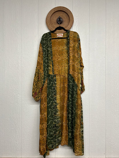 Crepe Sari Evermore Kimono 1026 084