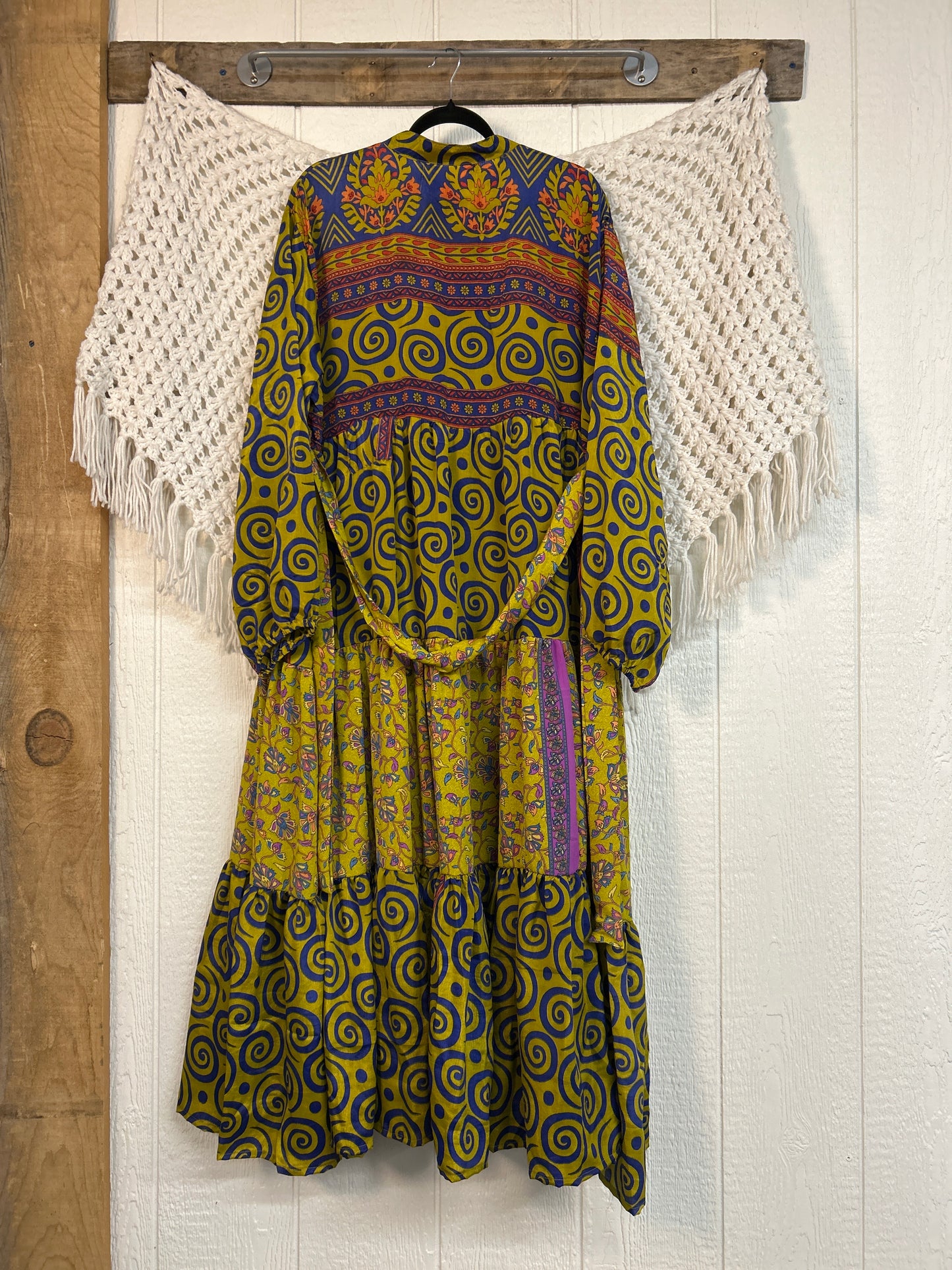 Rasgulla Sari Luminous Maxi Dress 0226 170