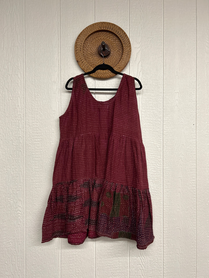 Kantha Meadow Mini Dress 0425 255
