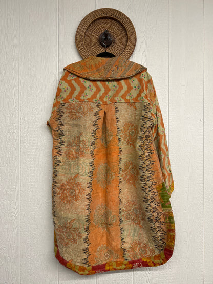 Fine Kantha Drifter Coat 1026 030