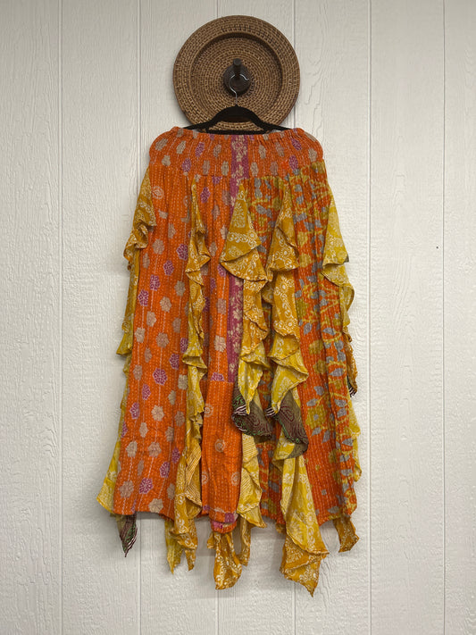 Pareo Kantha Willow Maxi Skirt 0826 238