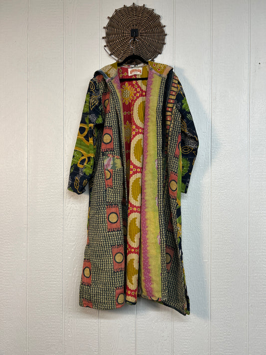 Fine Kantha Rising Sun Coat 1026 164