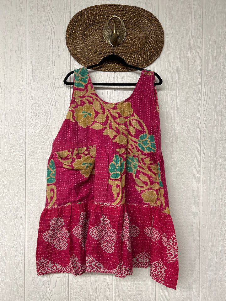 Kantha Meadow Mini Dress 0625 059