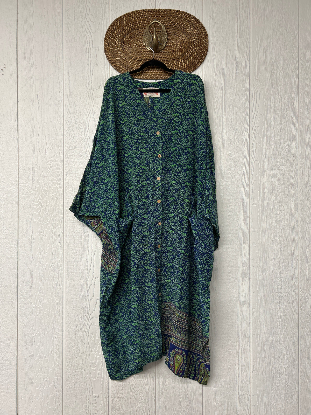 Crepe Sari Gaia Duster Dress 0826 255