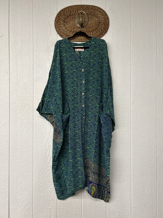 Crepe Sari Gaia Duster Dress 0826 255