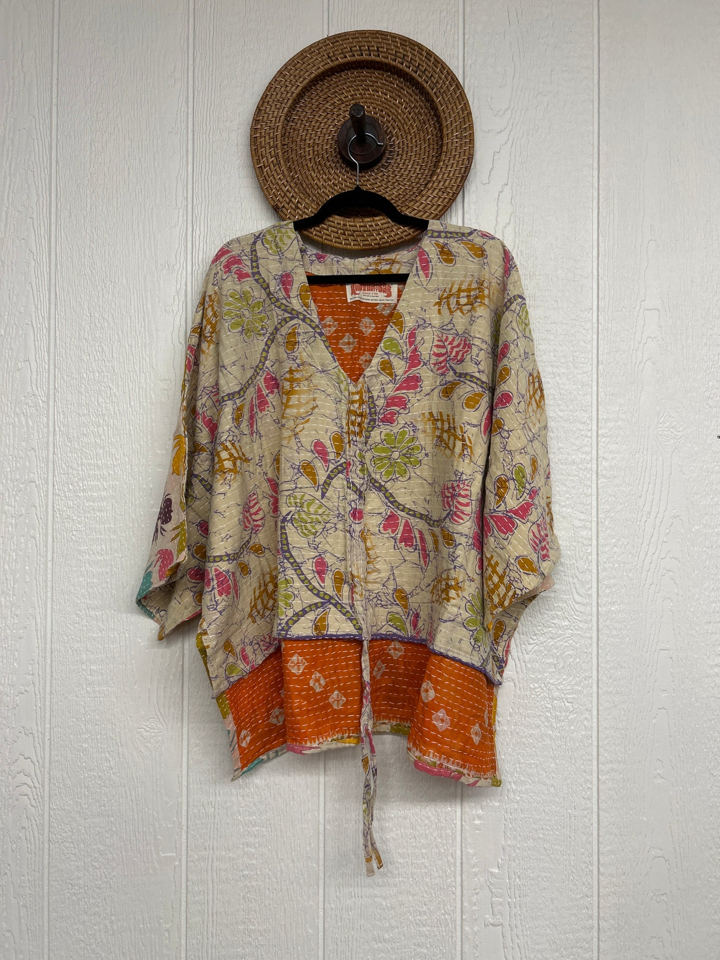Pareo Kantha Hi-Lo Butterfly Top 0626 236