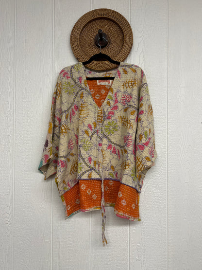 Pareo Kantha Hi-Lo Butterfly Top 0626 236
