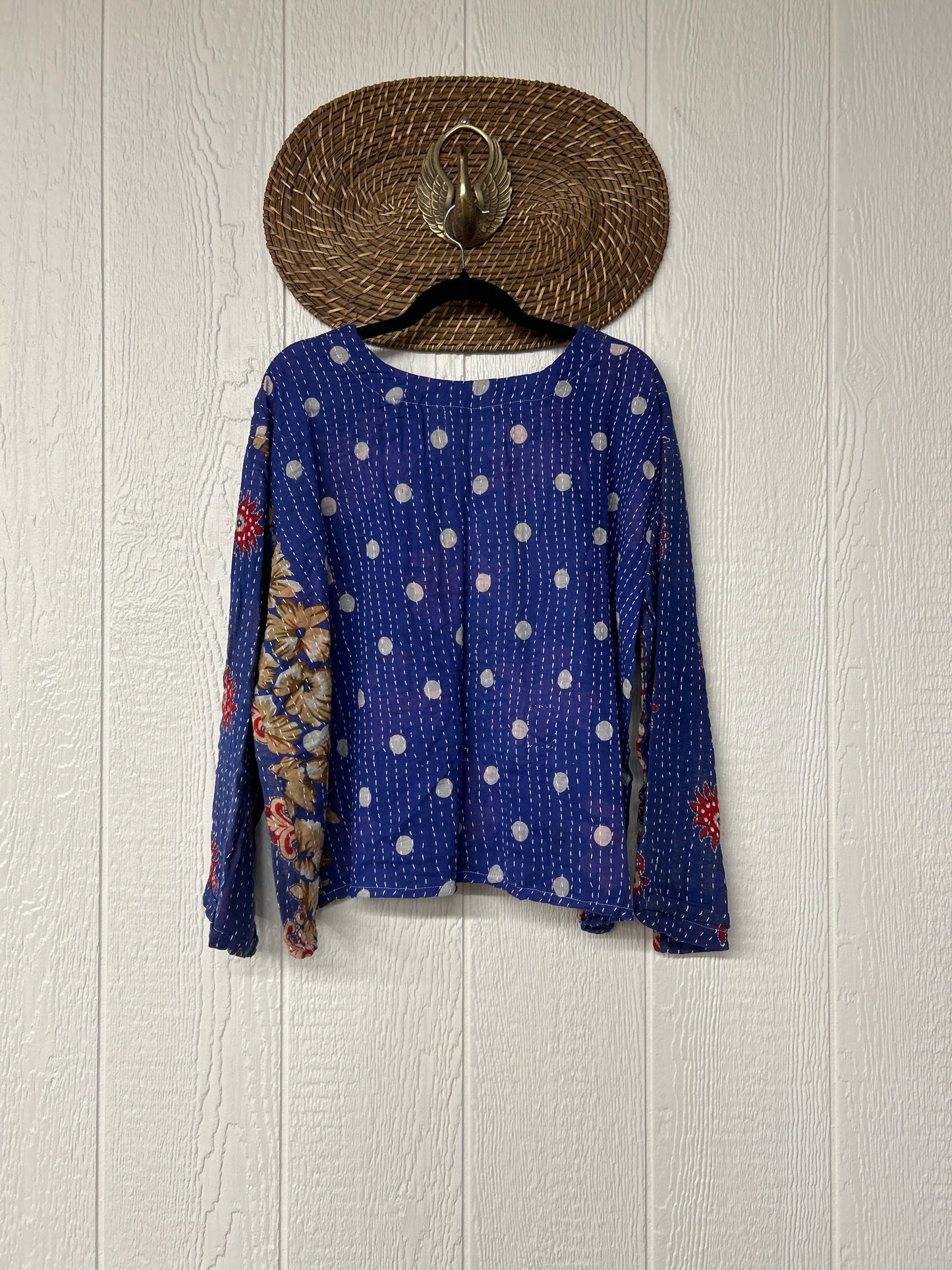 Pareo Kantha Wanderer Pocket Crop Top 0226 153