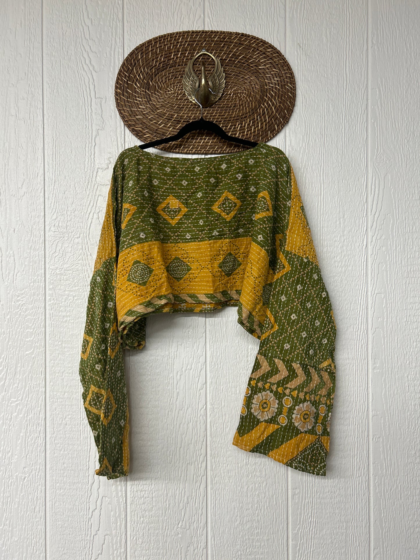 Pareo Kantha Abundance Crop Top 1225 091