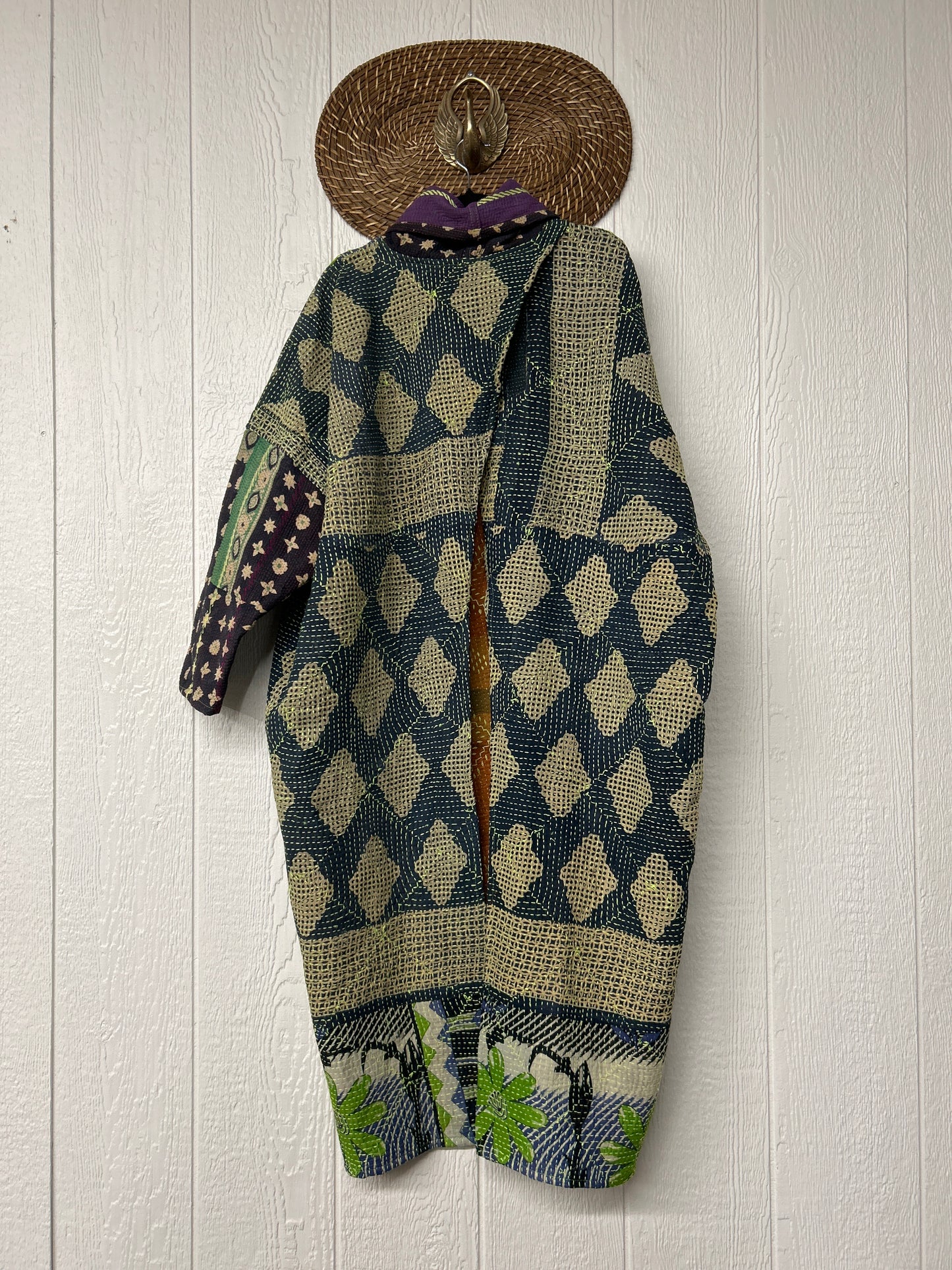 Fine Kantha Cowl Split Pullover 1225 105