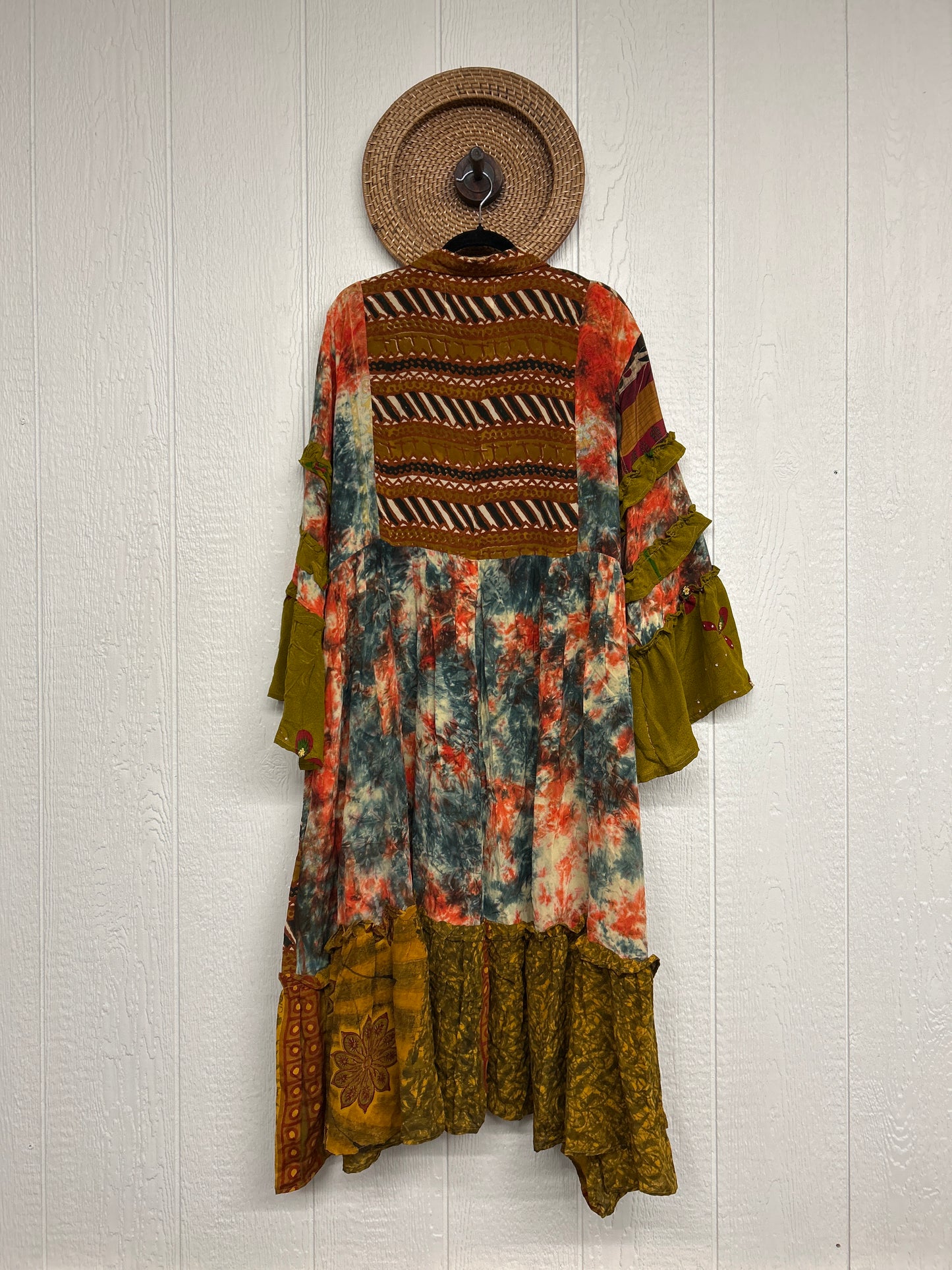 Crepe Sari Rhiannon Duster Dress 0226 219