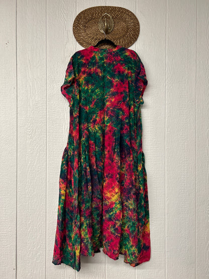 Crepe Sari Summer Evermore Kimono 0726 075