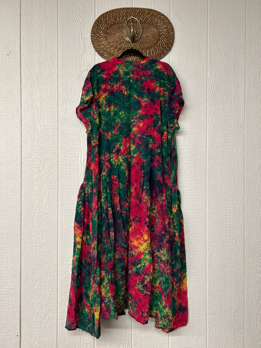 Crepe Sari Summer Evermore Kimono 0726 075