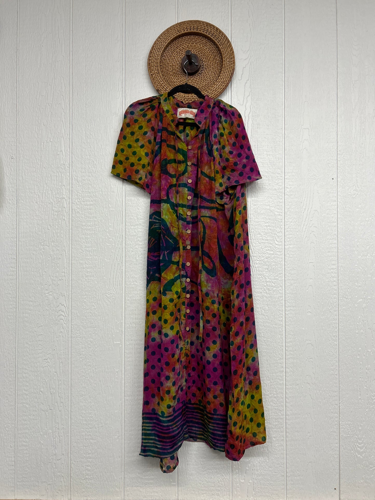 Crepe Sari Summer Woodstock Duster 0626 062