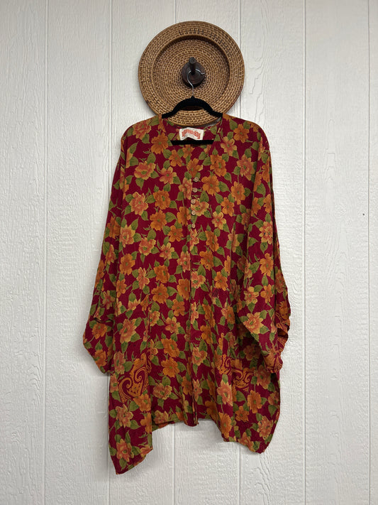 Crepe Sari Gaia Split Tunic 0226 035