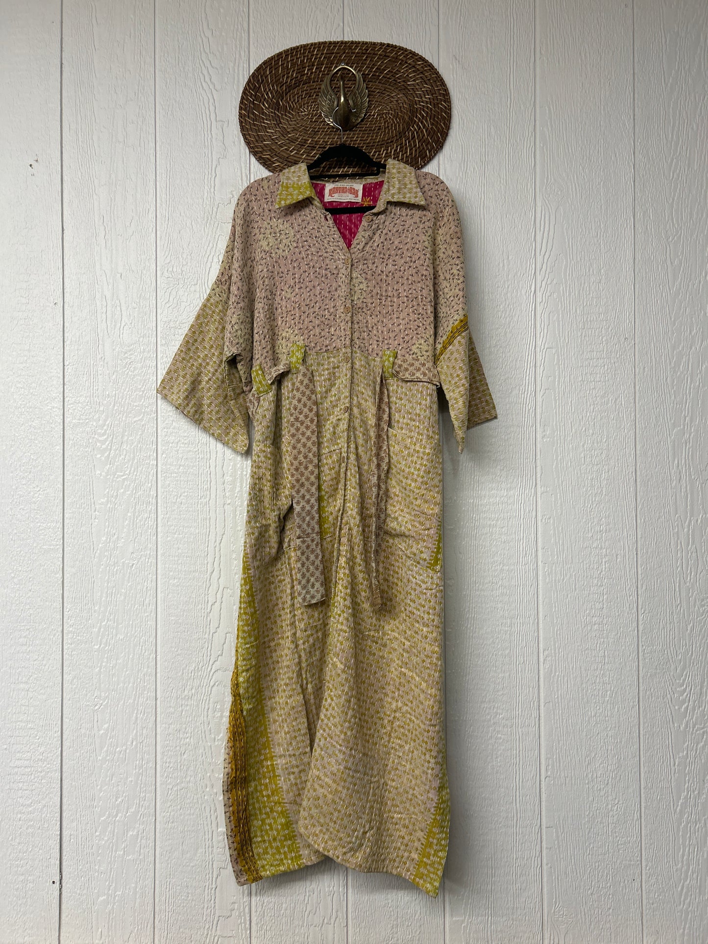 Pareo Kantha Gravity Duster Dress 0226 086