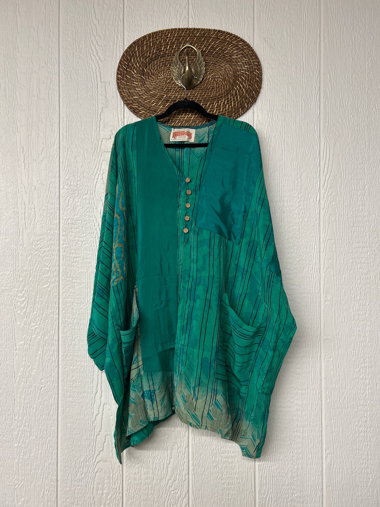 Crepe Sari Gaia Split Tunic 0226 255