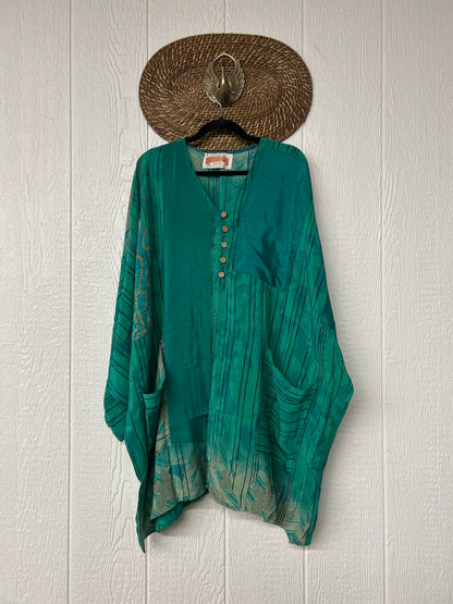 Crepe Sari Gaia Split Tunic 0226 255