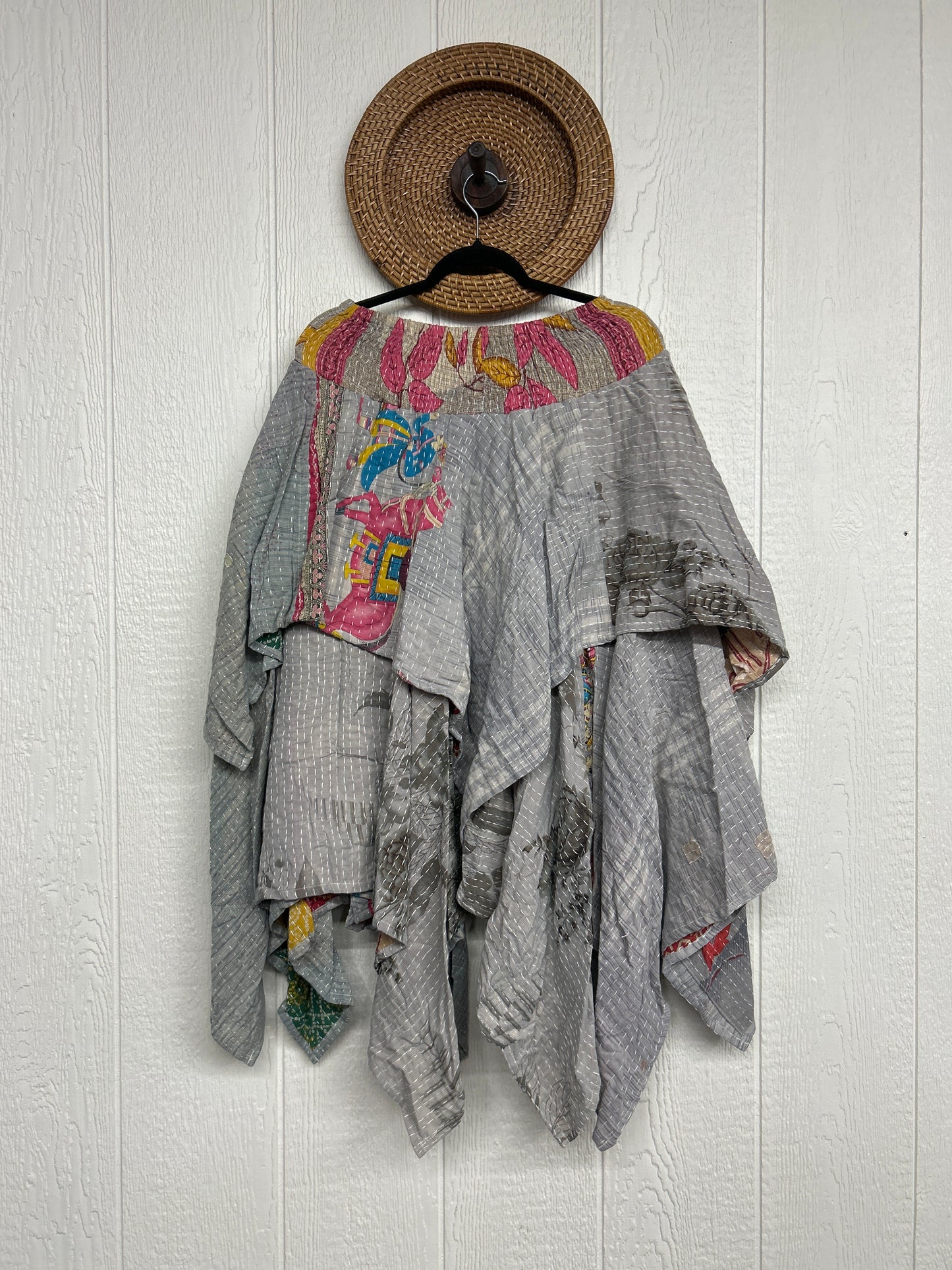 Pareo Kantha Pixie Skirt 0426 132