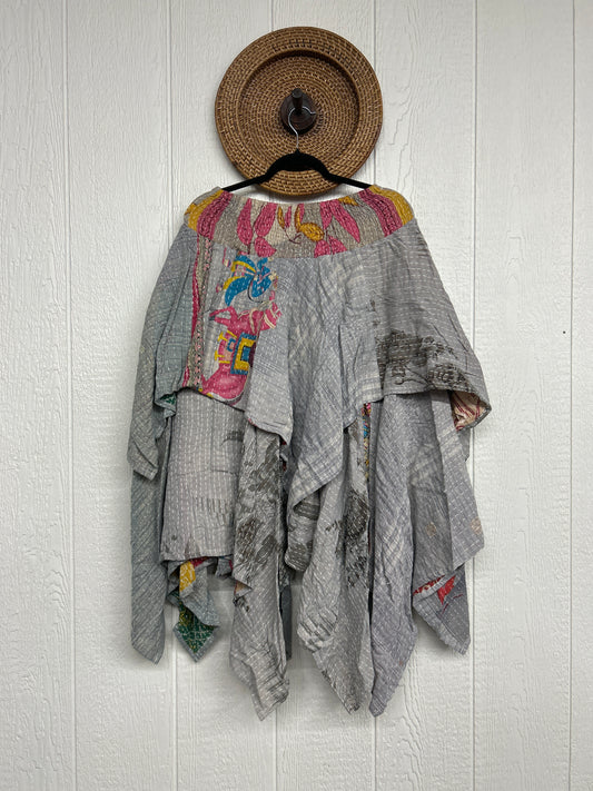 Pareo Kantha Pixie Skirt 0426 132