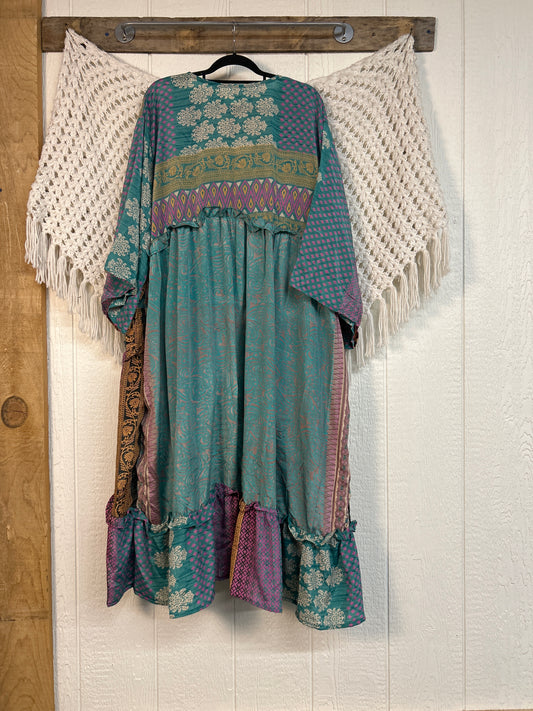 Rasgulla Sari Rhiannon Kimono 0826 081