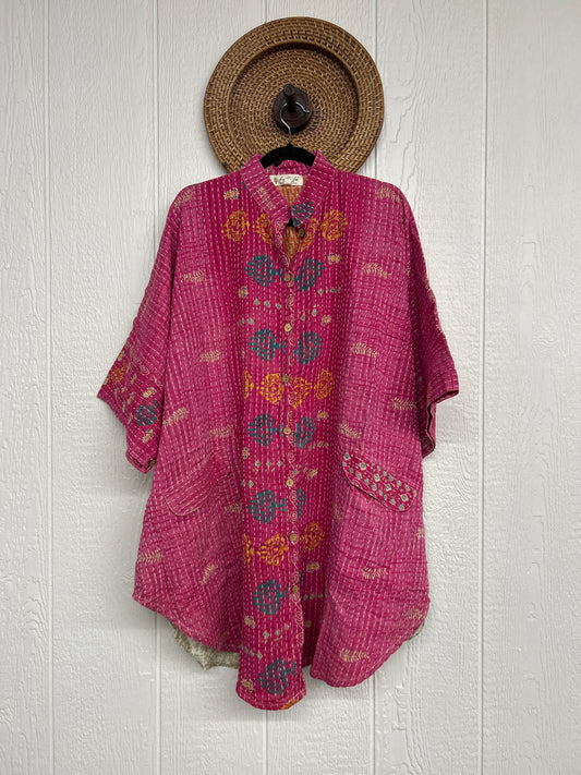 Pareo Kantha Free To Be Button-Down 0426 262