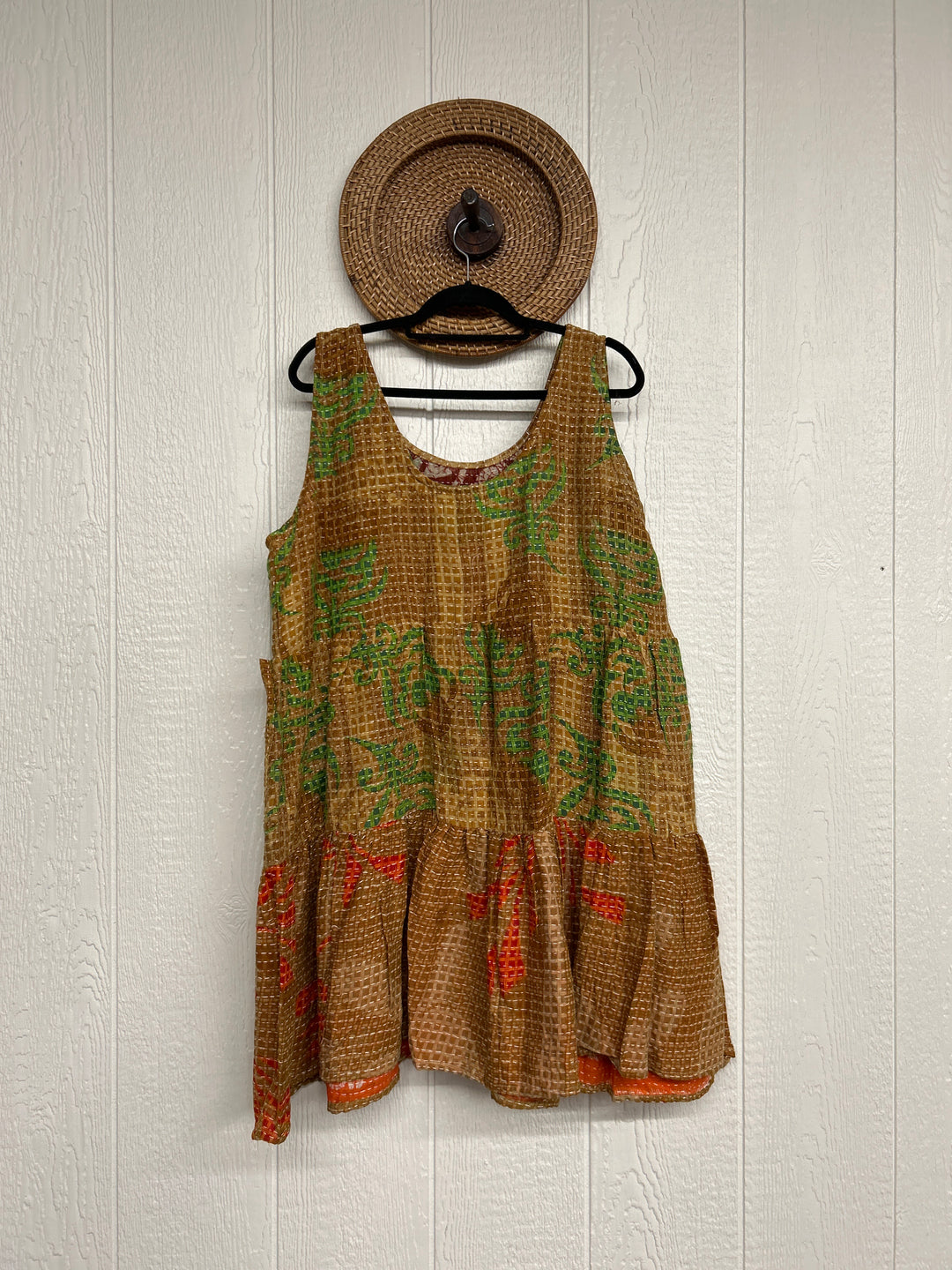 Kantha Meadow Mini Dress 0425 252