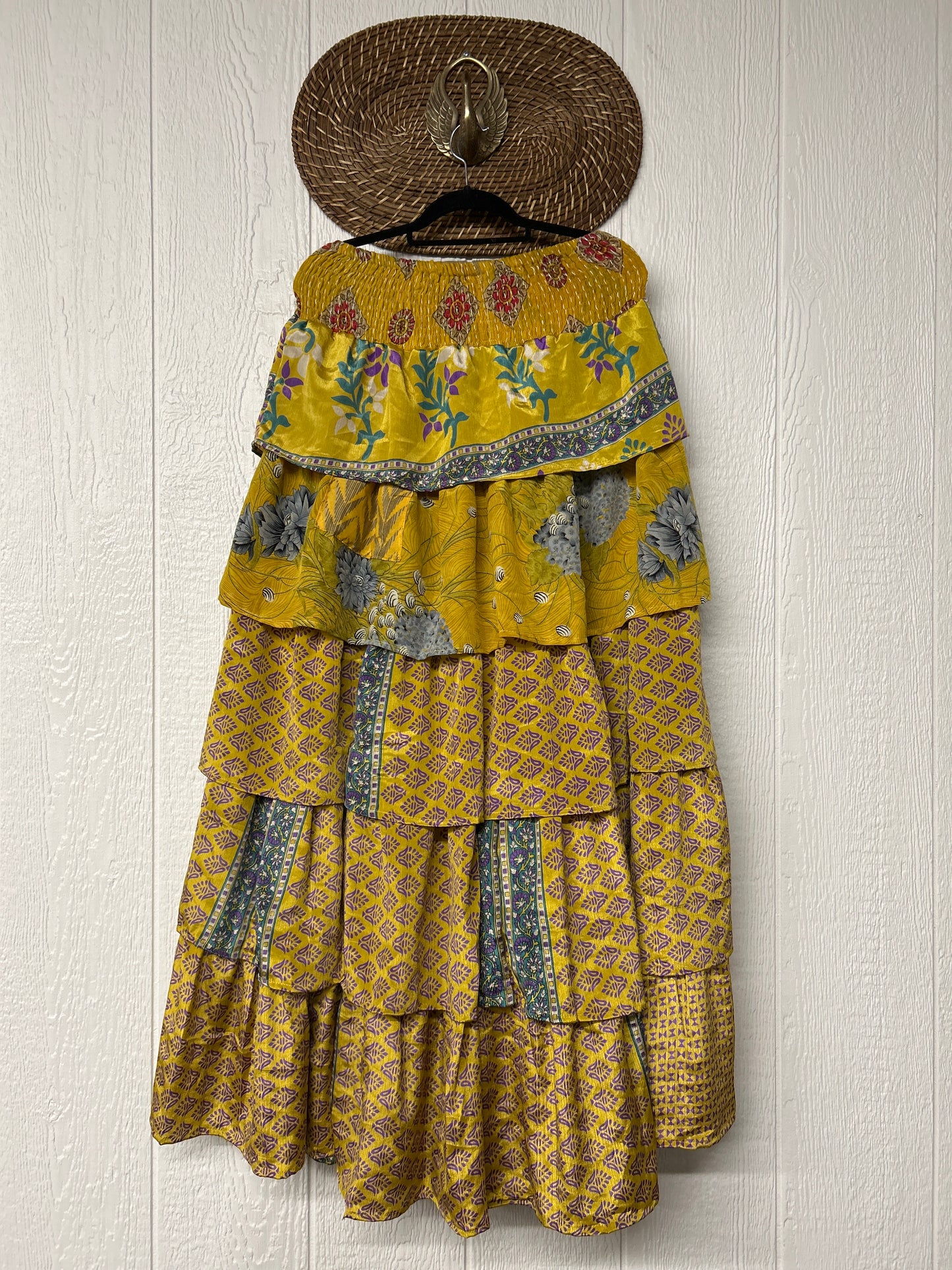 Rasgulla Sari Venus Ruffle Maxi 1125 044