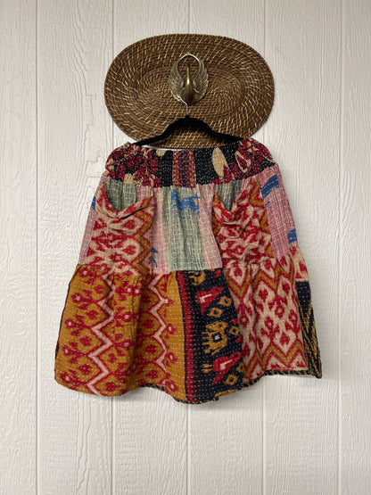 Pareo Kantha Meadow Skirt 0826 274